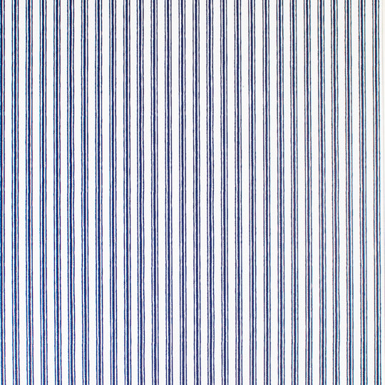 24" x 833 Feet Blue Ticking Stripe Full Ream Gift Wrap