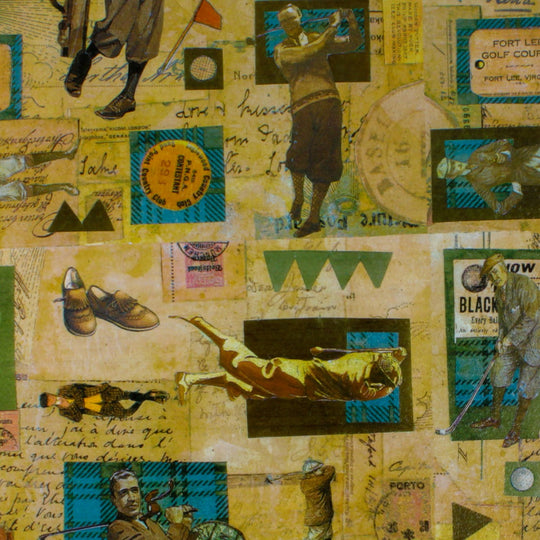 24" x 417 Feet Classic Golf Half Ream Gift Wrap