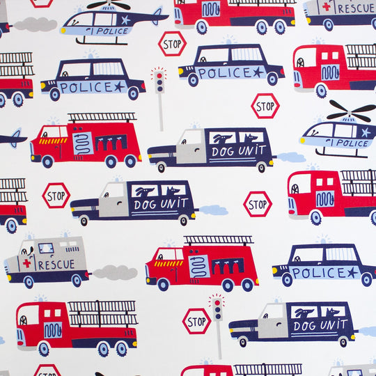 24" x 833 Feet First Responders Full Ream Gift Wrap