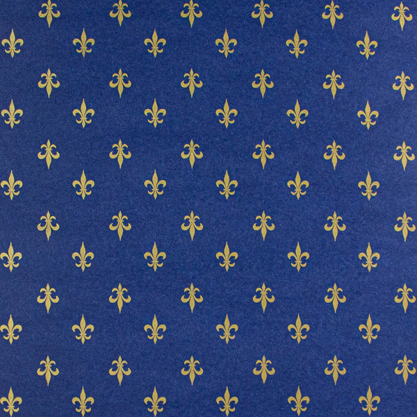 fleur de lis gift wrap