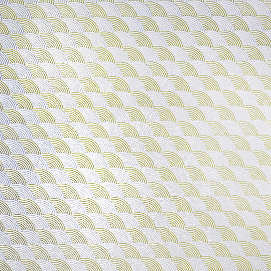 24" x 833 Feet Gold-Silver Full Ream Gift Wrap