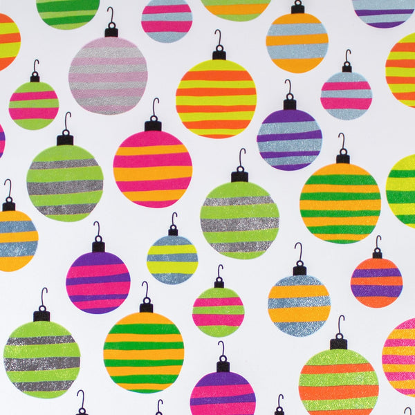 hanging around ornaments gift wrap