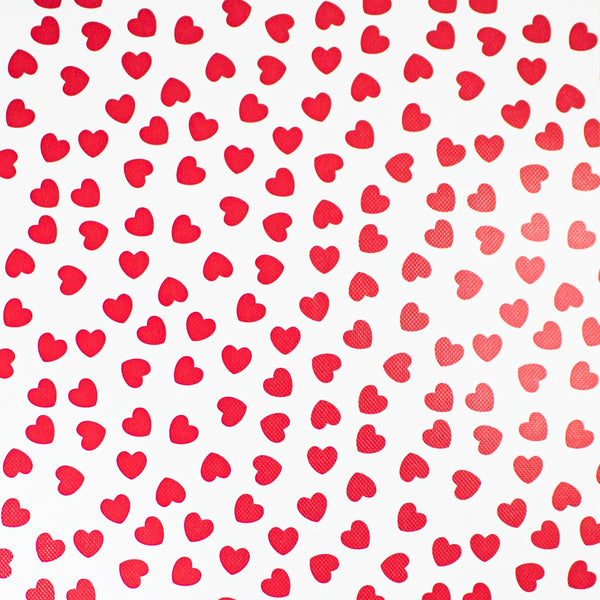 hearts gift wrap