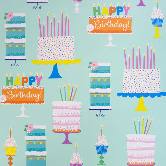 24" x 833 Feet Icing on the Cake Full Ream Gift Wrap