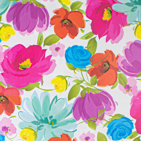 24" x 417 Feet Painted Garden Half Ream Gift Wrap