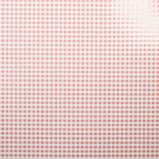 24" x 417 Feet Pink and Blue Gingham Half Ream Gift Wrap