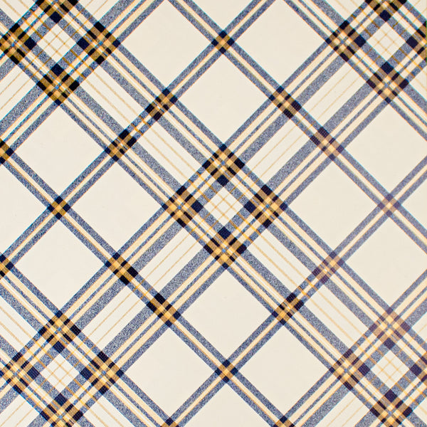 pristine plaid gift wrap