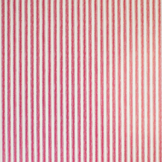 24" x 417 Feet Red-Cream Ticking Stripe Half Ream Gift Wrap