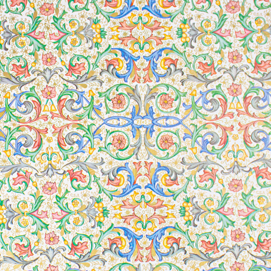 24" x 417 Feet Vibrant Fillagree Half Ream Gift Wrap