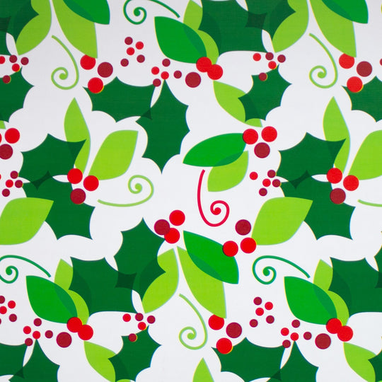 24" x 417 Feet When Berry Met Holly Half Ream Gift Wrap