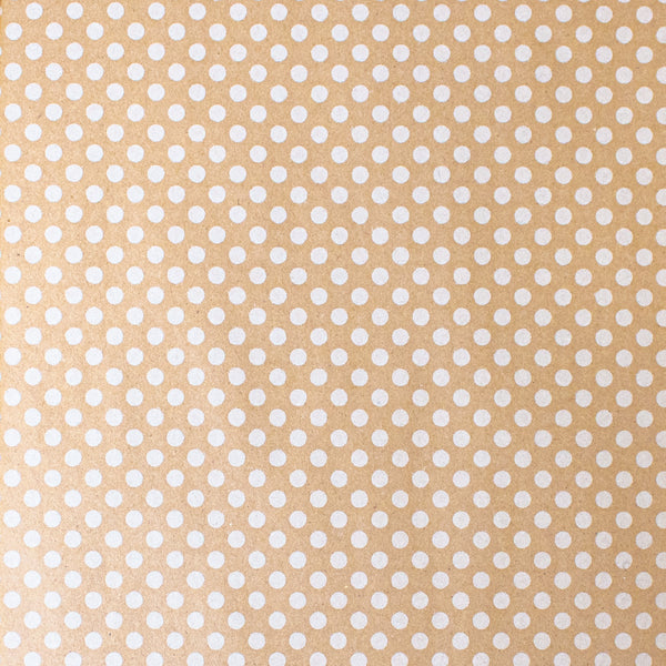 white dots gift wrap