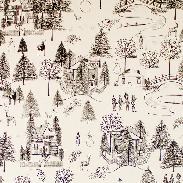 wintertown gift wrap