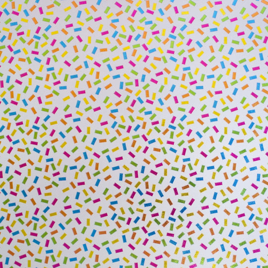 24" x 417 Feet With Sprinkles Half Ream Gift Wrap