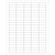 1 1/2 x 1/2" White Rectangle Laser Labels 10000/Case