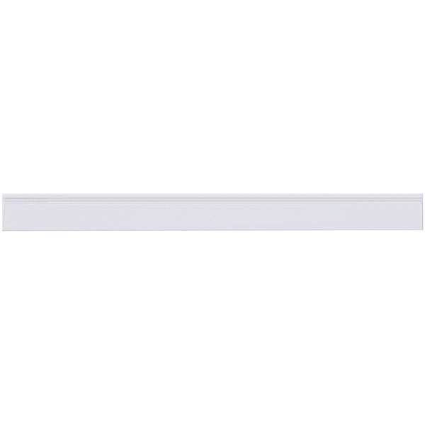 1/2 x 6 Open-Edge Plastic Label Holders 50/Case