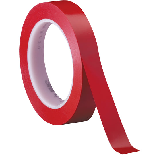 3/4" x 36 yds. Red 3M 471 Vinyl Tape 3/Case