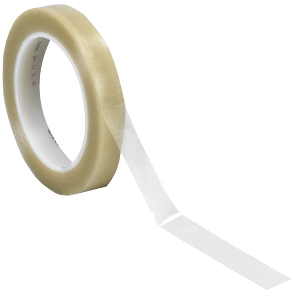 1/2" x 36 yds. Clear 3M 471 Vinyl Tape 3/Case