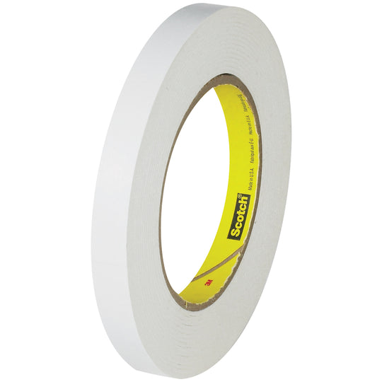 1/2" x 60 yds. 3M 256 White Flatback Tape 12/Case