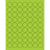 1" Fluorescent Green Circle Laser Labels 6300/Case