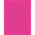 1" Fluorescent Pink Circle Laser Labels 6300/Case