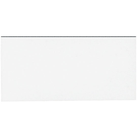 1 x 2 White Warehouse Labels - Magnetic Strips 25/Case