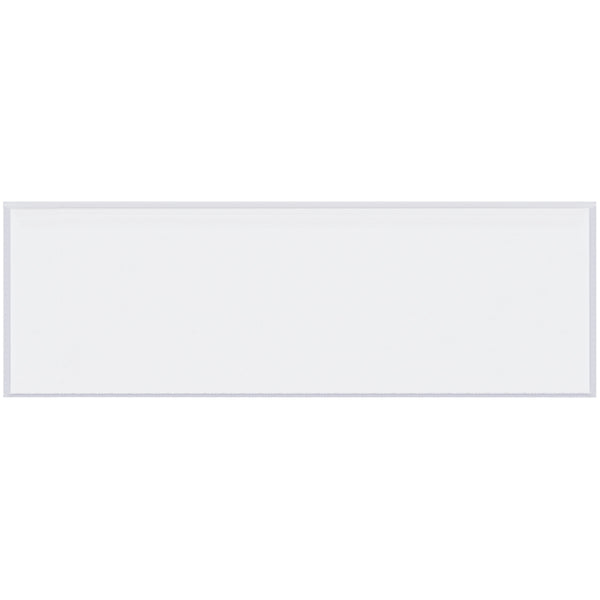 1 x 3 Open-Edge Plastic Label Holders 50/Case