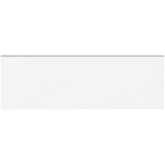 1 x 3 White Warehouse Labels - Magnetic Strips 25/Case