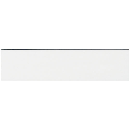 1 x 4 White Warehouse Labels - Magnetic Strips 25/Case