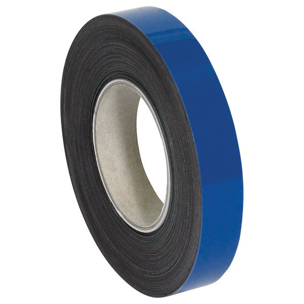 1" x 100 Foot - Blue Warehouse Labels - Magnetic Rolls