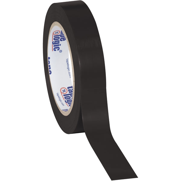 1" x 36 yds. Black Solid Vinyl Safety Tape 3/Case