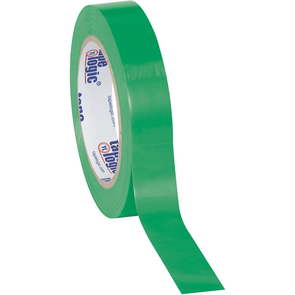 1" x 36 yds. Green Solid Vinyl Safety Tape 48/Case