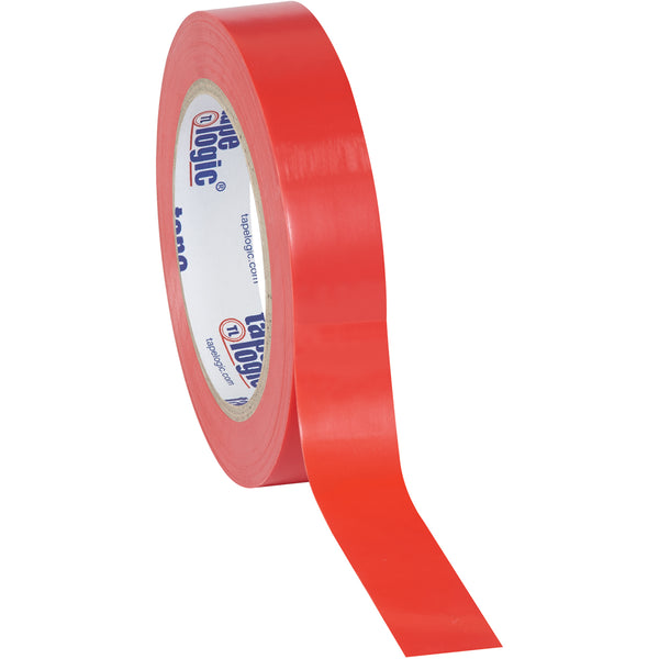 1" x 36 yds. Red Solid Vinyl Safety Tape 48/Case