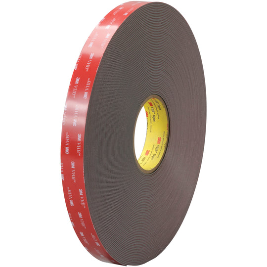 1" x 5 yds. Black 3M 4979F VHB Tape