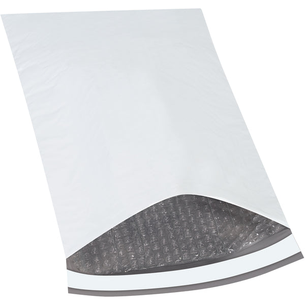 10 1/2 x 16 - #5 Self-Seal White Poly Bubble Mailers 100/Case