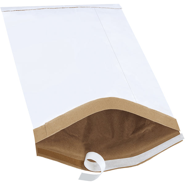 10 1/2 x 16 - #5 Self-Seal White Padded Mailer 100/Case