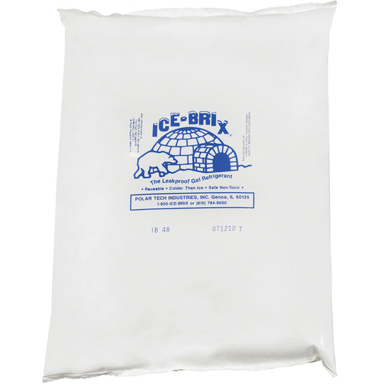 10 1/4 x 8 x 1 1/2 - 48 oz. Ice-Brix Cold Packs 6/Case