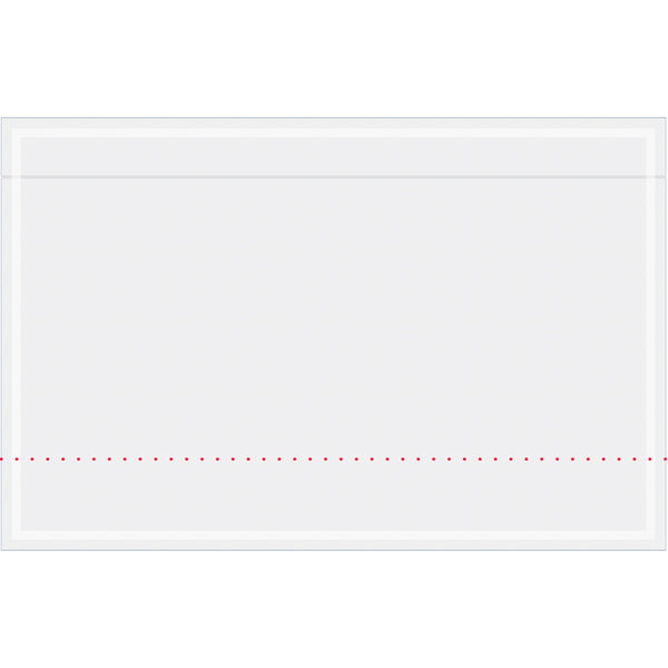 10-3/4 x 7 Clear Packing List Envelopes Envelopes 500/Case