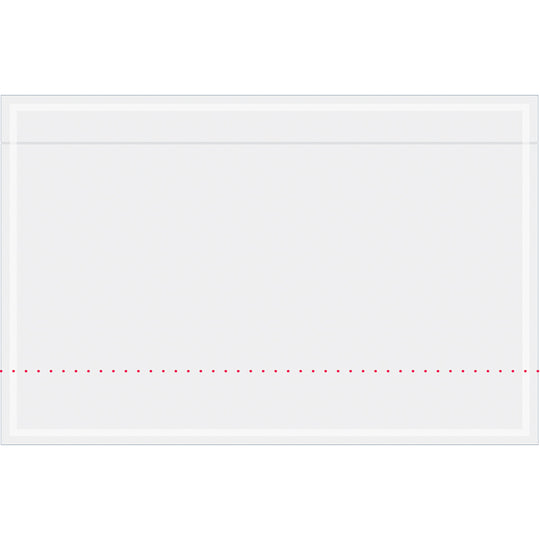 10-3/4 x 7 Clear Packing List Envelopes Envelopes 500/Case