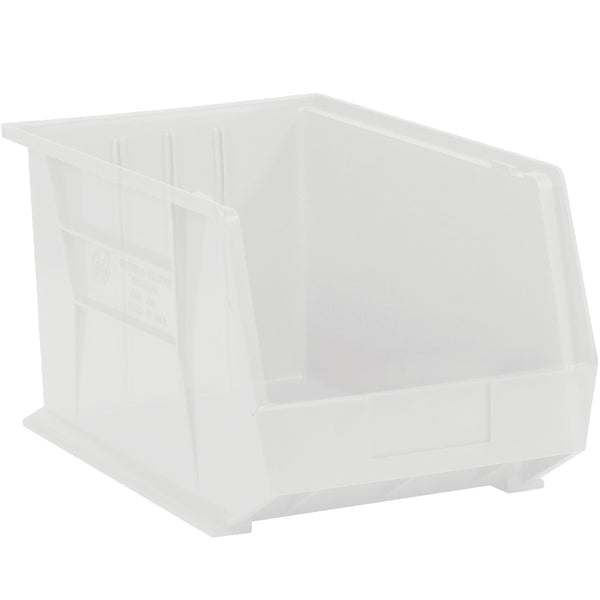 10 3/4 x 8 1/4 x 7 Clear Plastic Bin Boxes 6/Case
