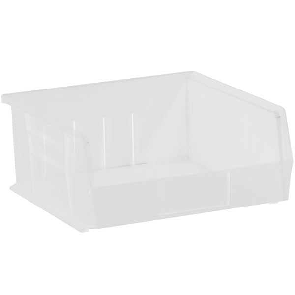 11 x 10 7/8 x 5 Clear Plastic Bin Boxes 6/Case
