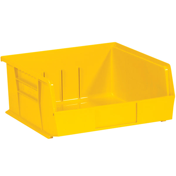 11 x 10 7/8 x 5 Yellow Plastic Bin Boxes 6/Case