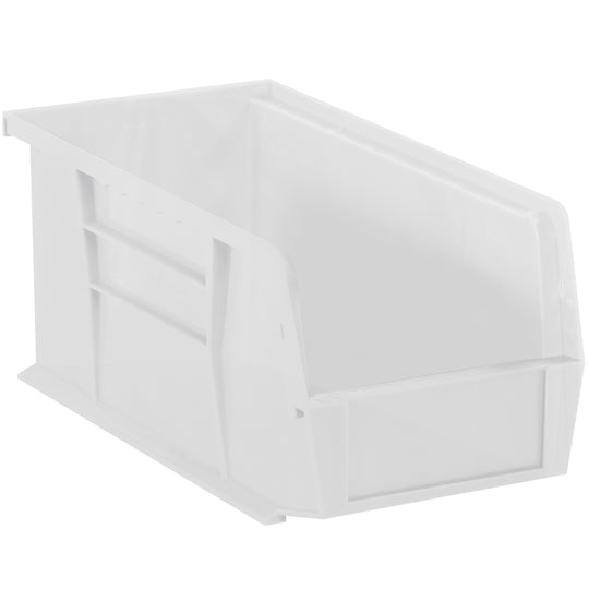 5 1/2 x 14 3/4 x 5 Clear Plastic Bin Boxes 12/Case