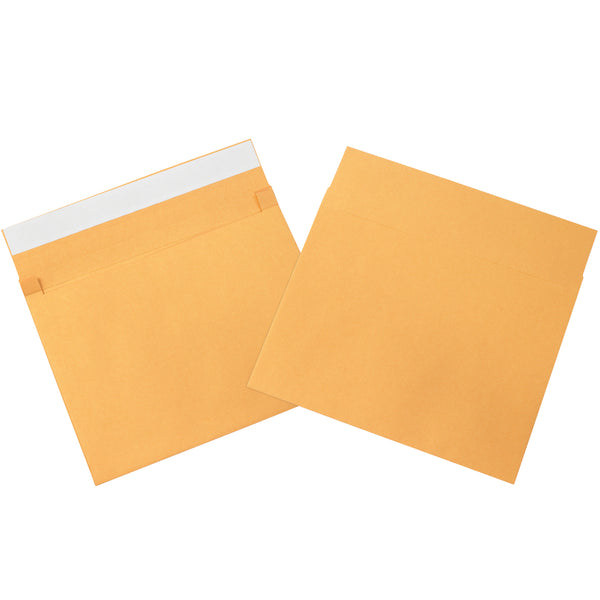 10 x 15 x 2 Kraft Expandable Self-Seal Envelopes 250/Case