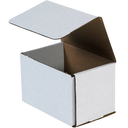 10 x 8 x 5 White Corrugated Mailers  50/Bundle