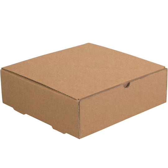 11 1/2 x 11 1/2 x 3 3/4 Brown Corrugated Literature Mailers 50/Bundle