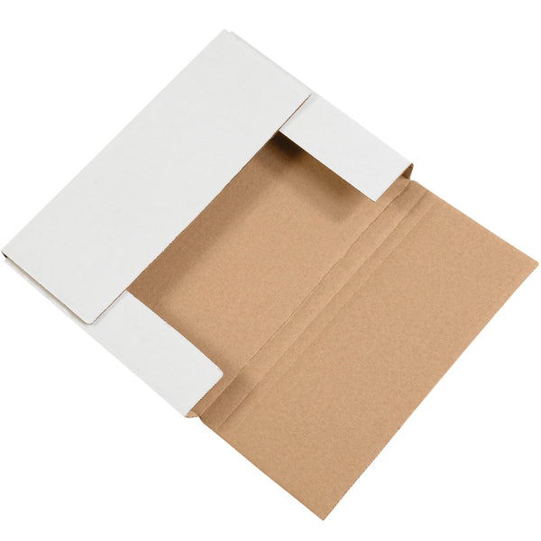 white corrugated boxes