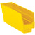 11 5/8 x 2 3/4 x 4 Yellow Plastic Shelf Bins 36/Case