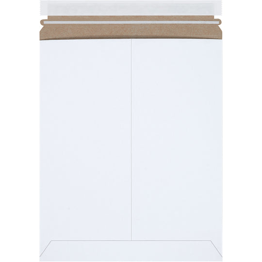 11 x 13 1/2 Self-Seal White Rigid Mailer 100/Case