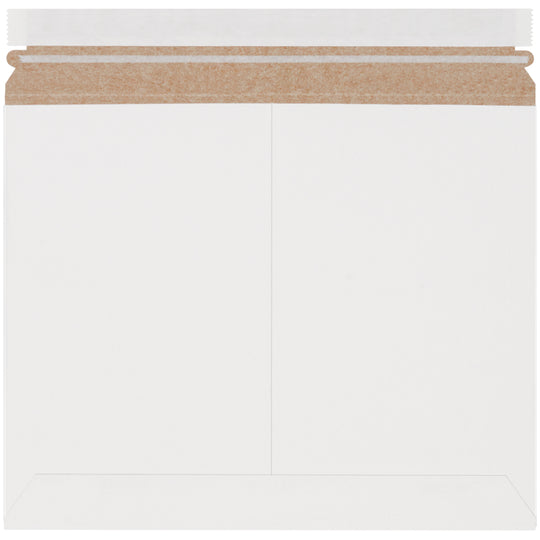 12 1/4 x 9 3/4 Self-Seal White Rigid Mailer 100/Case