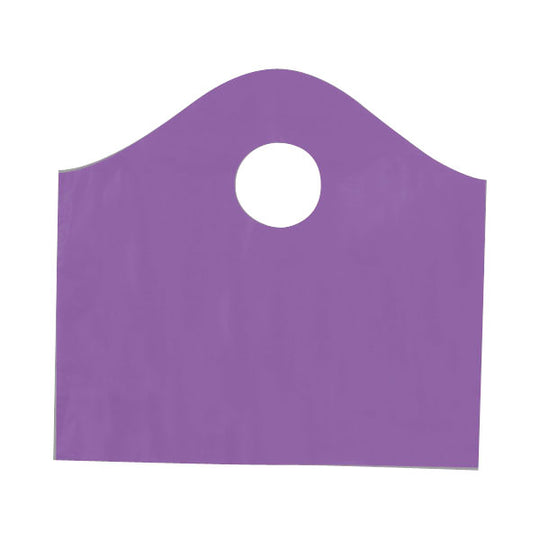 12 x 11 x 4 Purple Superwave Bags w/ Die Cut Handle 250/Case
